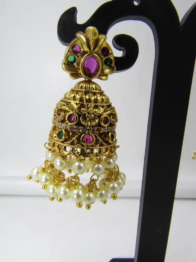 Jhumkas-Antique Earring - Image 2