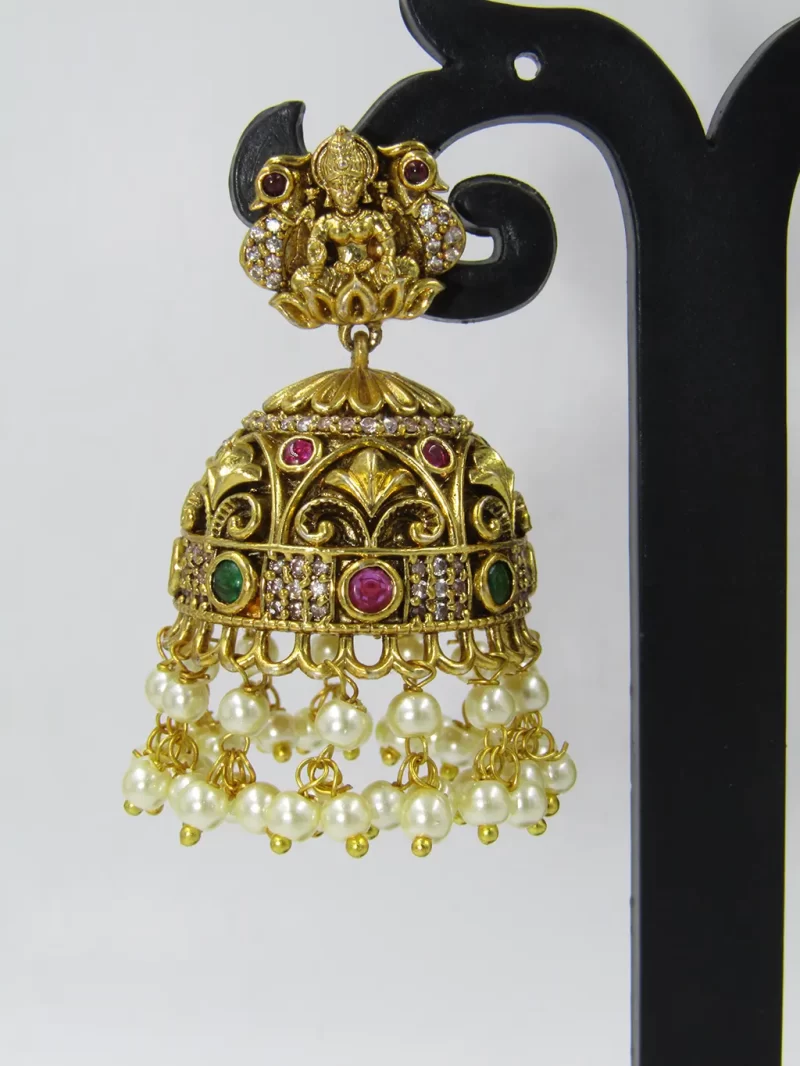 Jhumkas-Antique Earring - Image 2