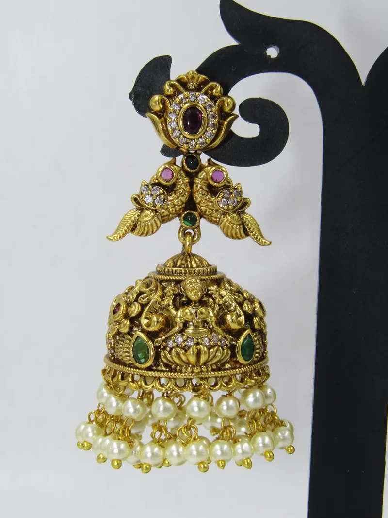 Jhumkas-Antique Earring - Image 2