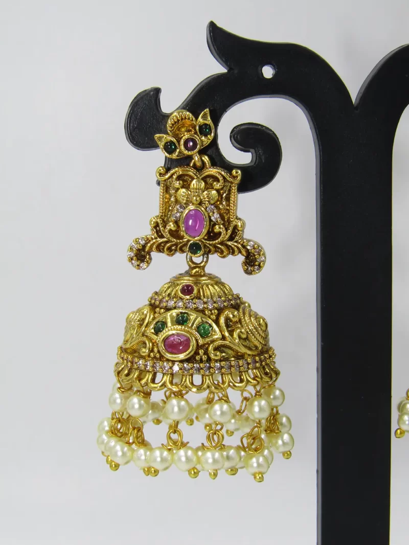 Jhumkas-Antique Earring - Image 2