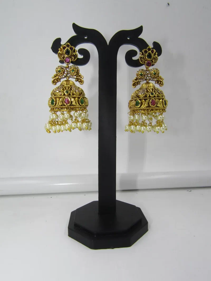 Jhumkas-Antique Earring