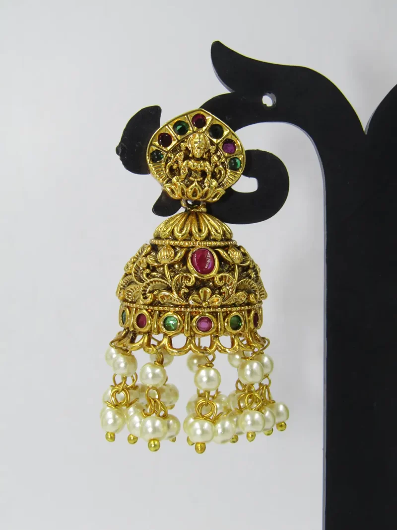 Jhumkas-Antique Earring - Image 2
