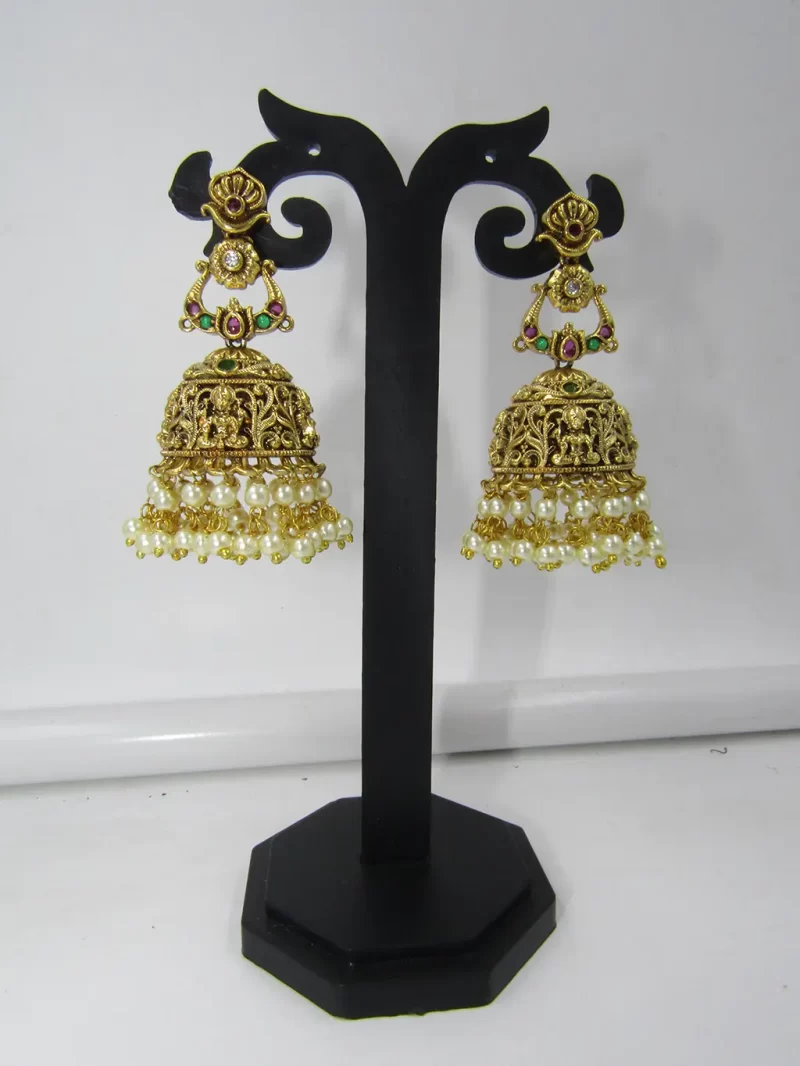Jhumkas-Antique Earring