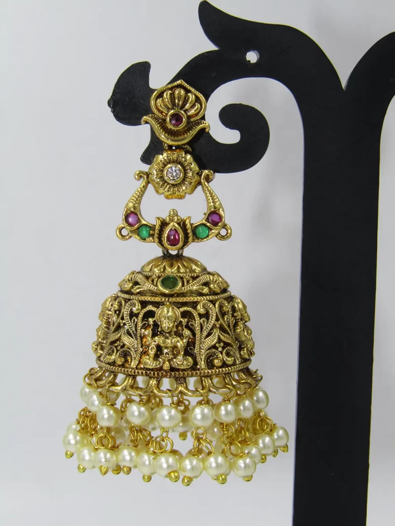Jhumkas-Antique Earring - Image 2